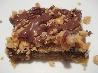chocolate peanut butter bars re-creation