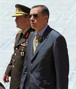 Erdogan et le chef d'état major