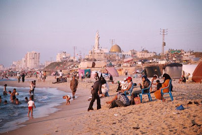 plage à Gaza