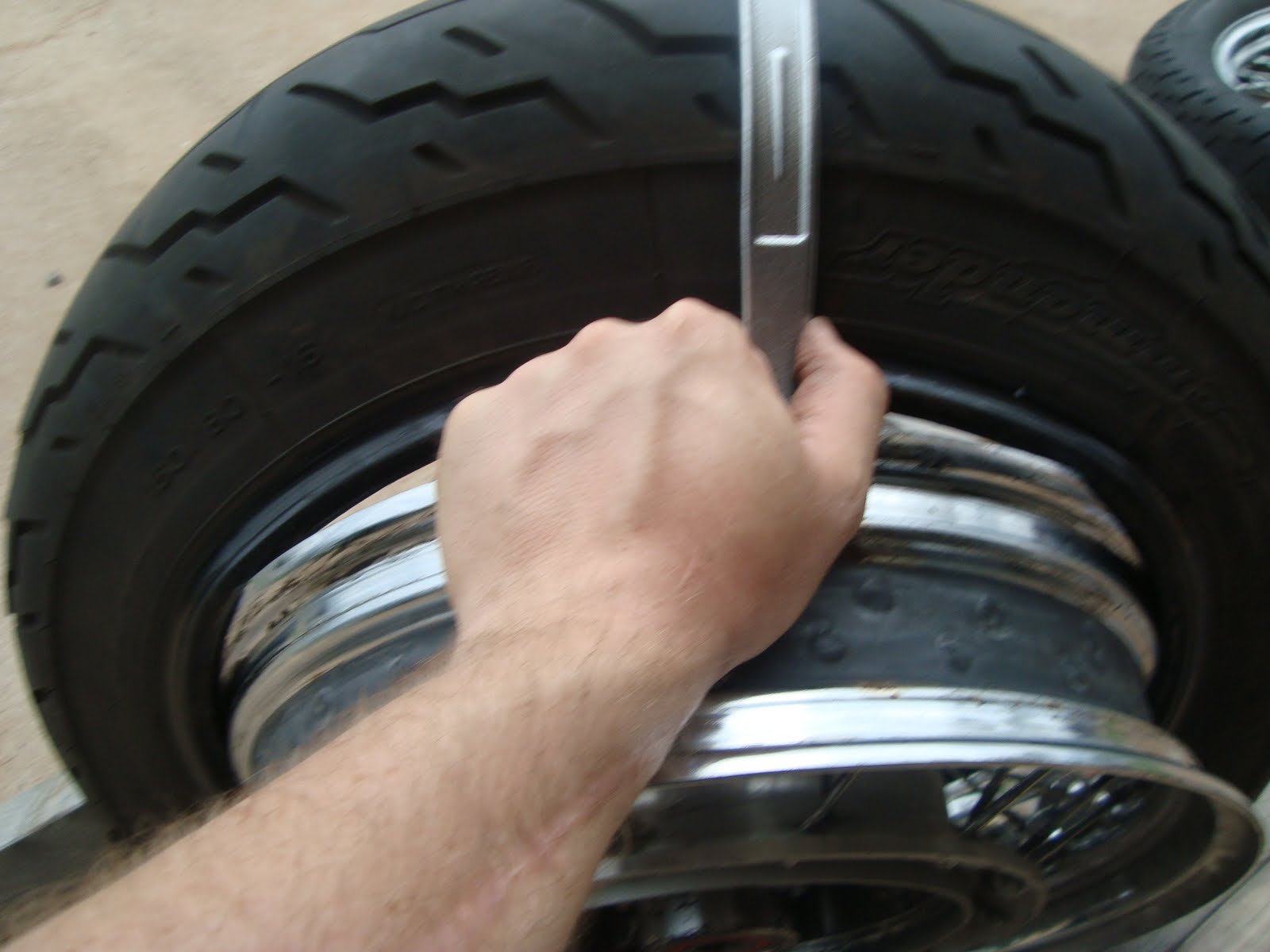 Tear it up, fix it, repeat Dismounting Tires