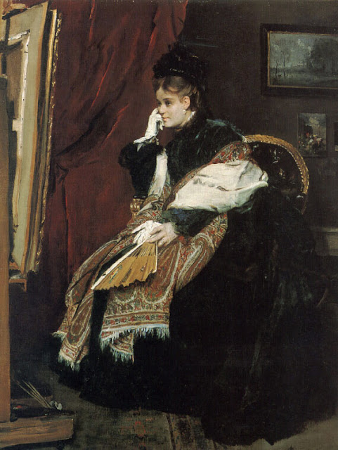 Paintings Alfred Stevens Paintings 1823