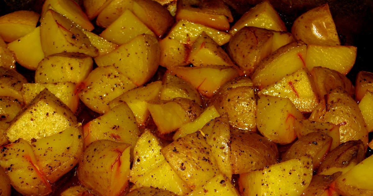 Domestic Divas Blog LemonSaffron Potatoes