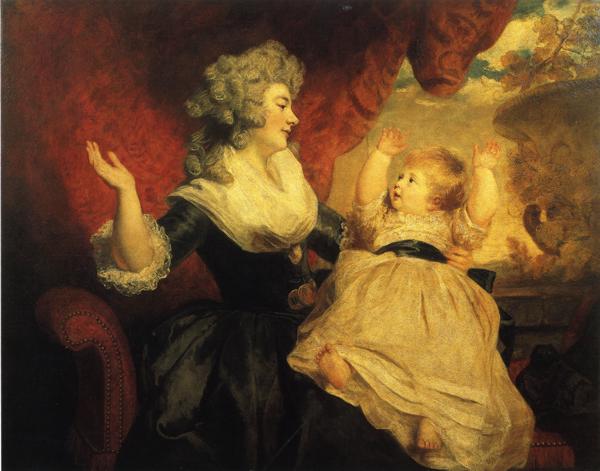 [Joshua+Reynolds,+Georgiana,+Duchess+of+Devonshire+and+her+Daughter+1784.jpg]