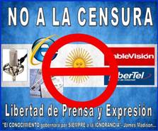 NO a la CENSURA en Argentina