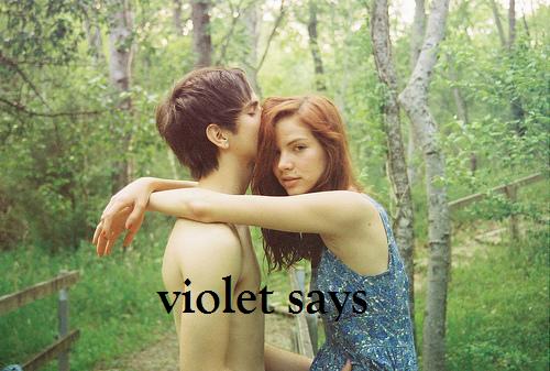 violet says