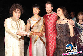 Zakir Hussain`s Daughter Wedding Reception photos