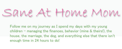Sane at Home Mom