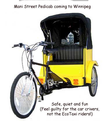 Eco-Ride brings in Main Street Pedicab