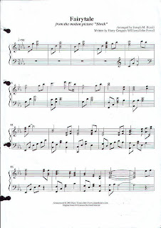 Fairytale Sheet Music