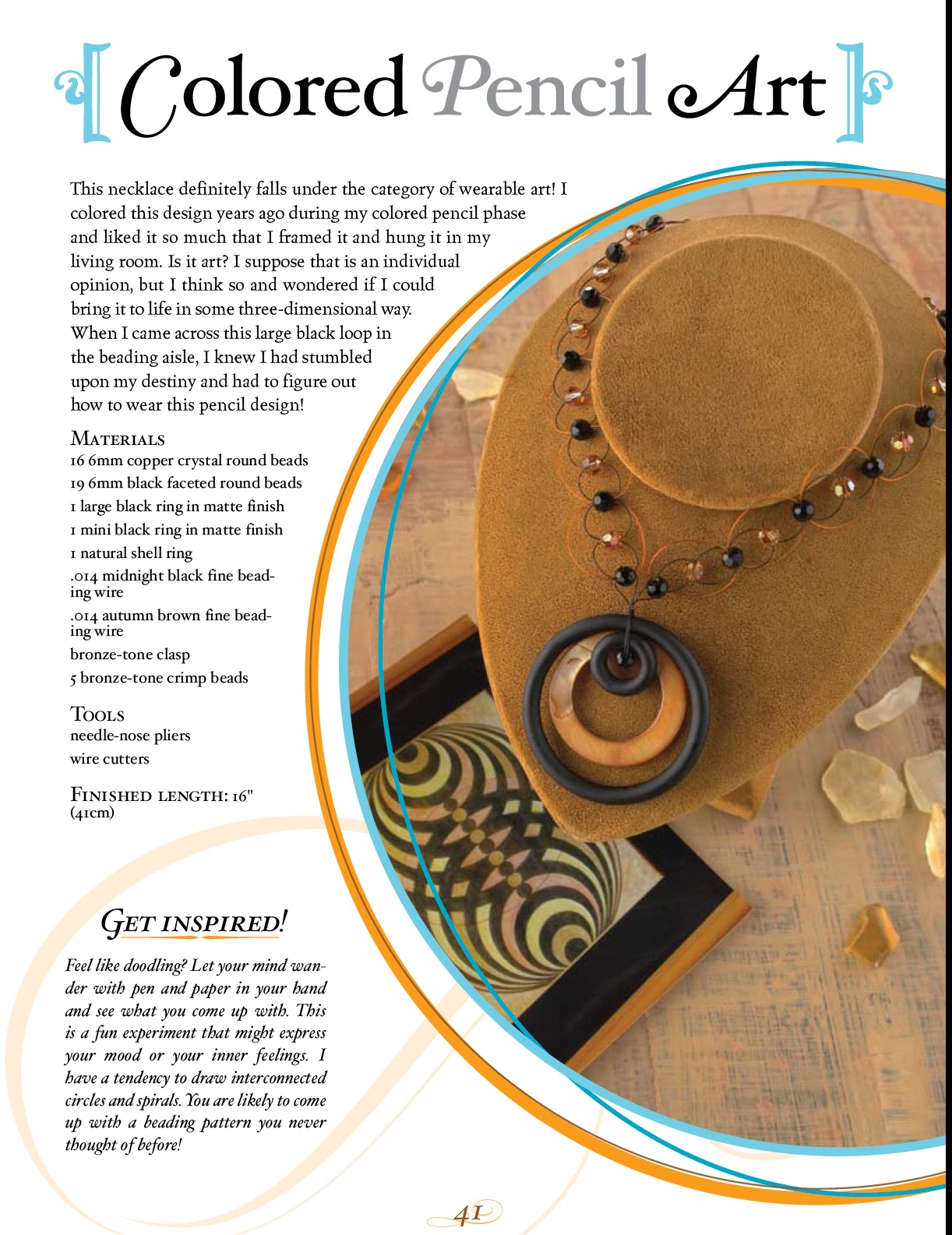 A Bead A Day Colored Pencil Art Book Project!