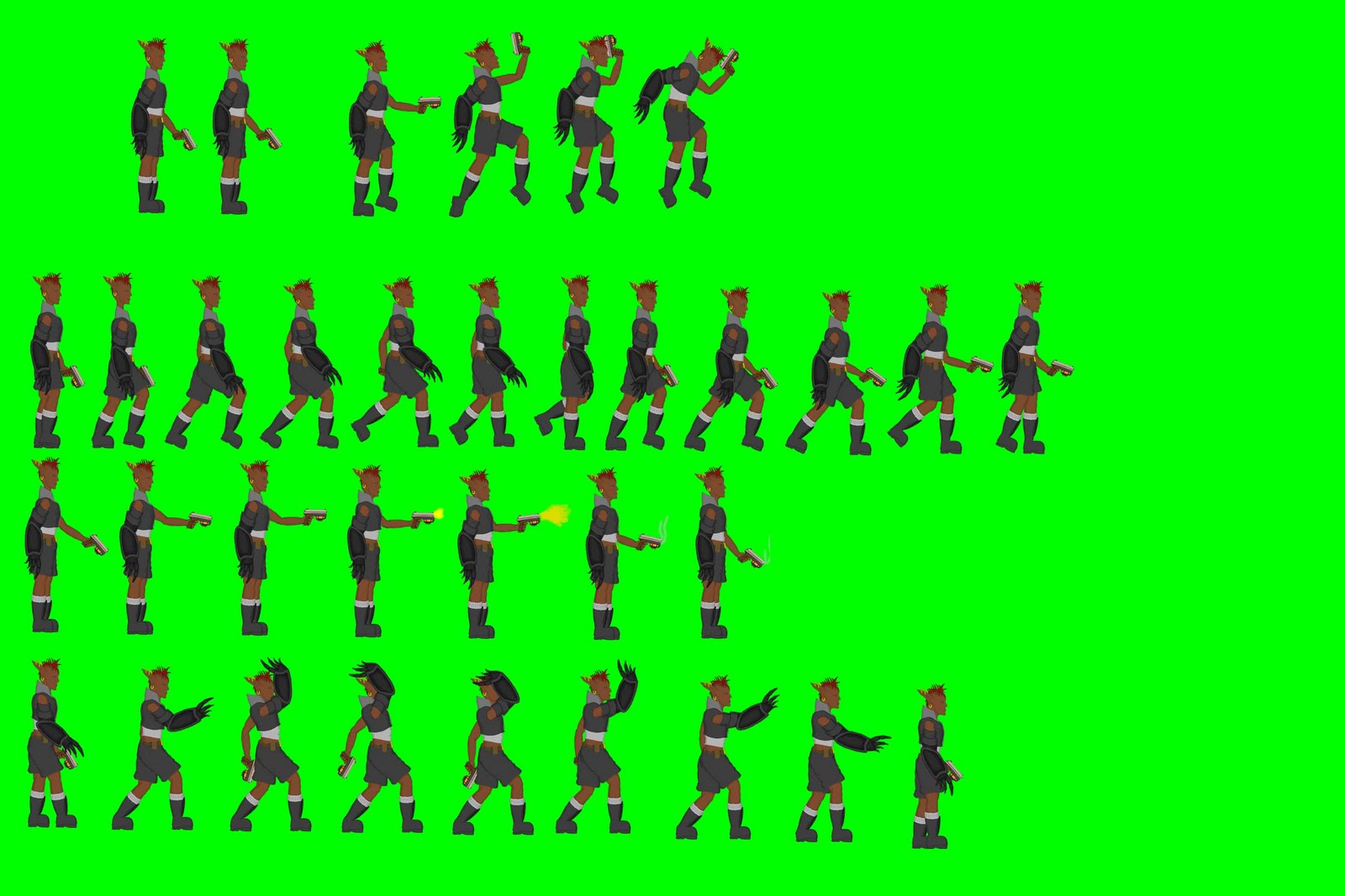 sprite sheet character