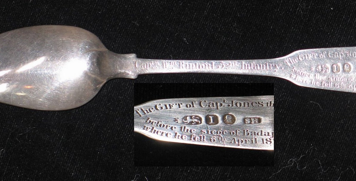 PORTOBELLO ANTIQUES IMPORTANT REGIMENTAL SILVER FROM THE PENNINSULAR