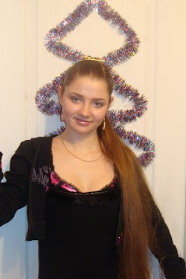 russian girl photo great long hair