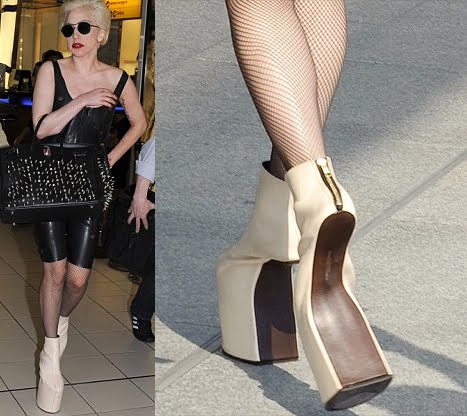 Lady Gaga grammy shoes