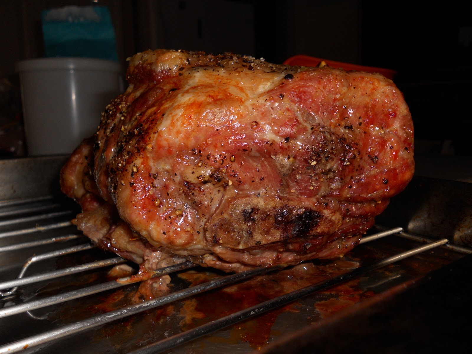 Mirepoix Garlic Roasted Pork Shoulder