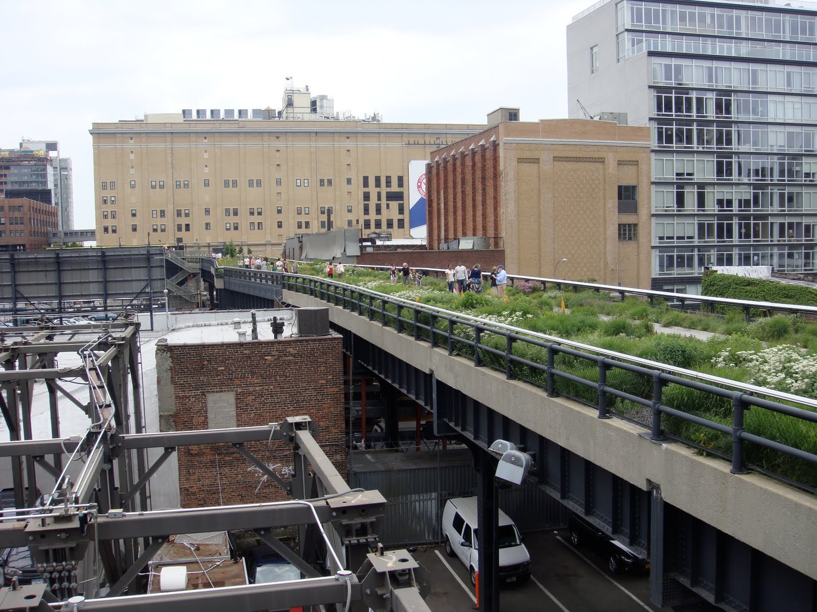 The Spicy City A Pioneering Park High Line Park in New York's Meatpacking District