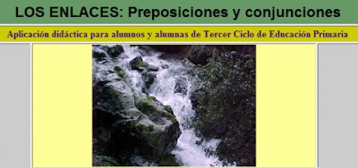 PREPOSICIONES Y CONJUNCIONES autoevaluación: preposiciones y conjunciones