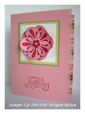 fun stampin with margaret meet the extra large fancy flower punch extra large flower paper punch