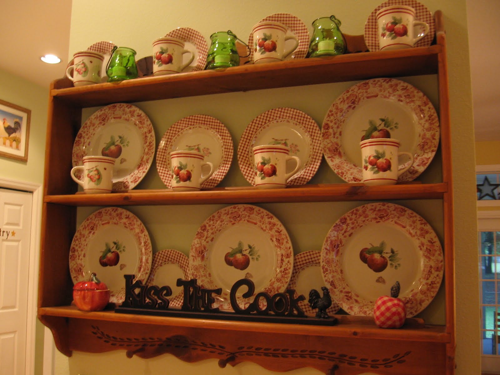 Meadowcrest Cottage My "Delicious" Pfaltzgraff In The Breakfast Room