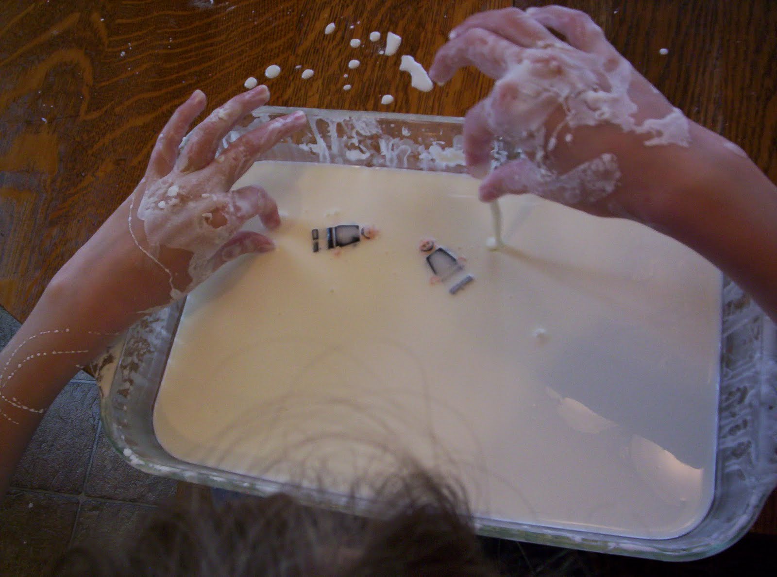 Almost Unschoolers NonNewtonian Fluid, The Properties of Corn Starch, Pudding Science, and