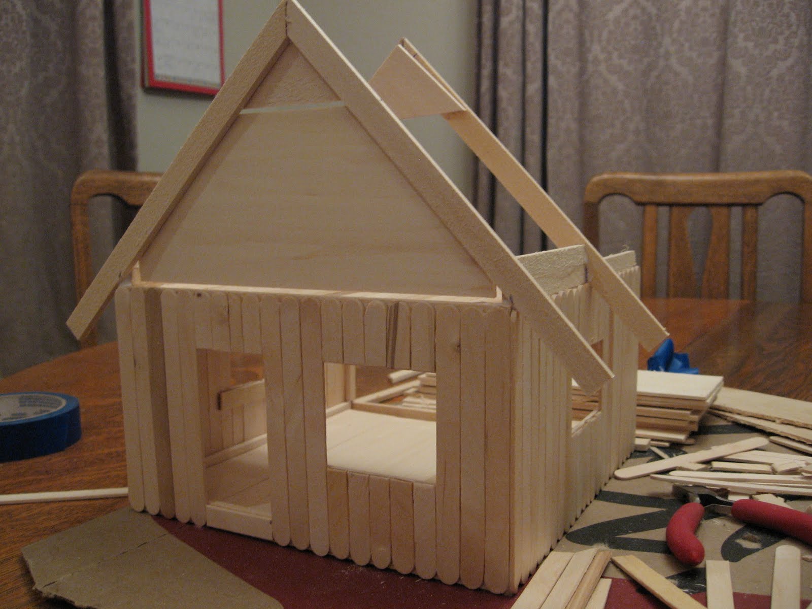 Create and Construct with Popsicle Sticks - This Little Home of Mine