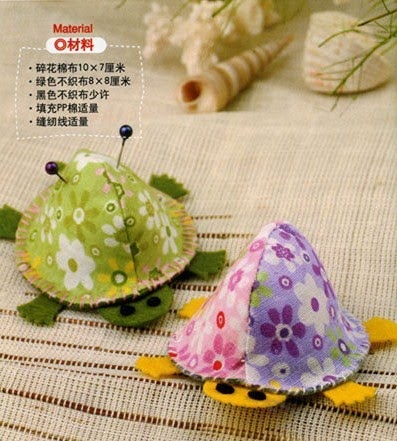 Como hacer un alfiletero tortuga ~ Solountip.com