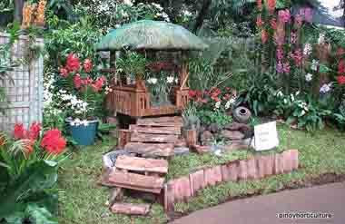 Exhibit Booth of First Bloom Orchids