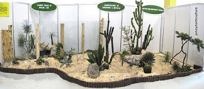 Exhibit Booth of Cactus and Succulent Society of the Philippines