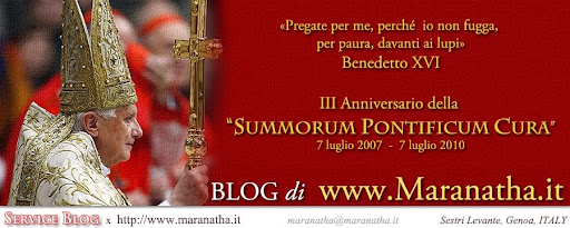 BLOG di www.maranatha.it