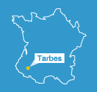 Where the heck is Tarbes?