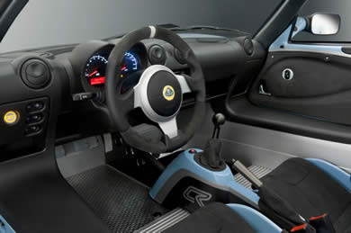 Lotus Elise Club Racer interior