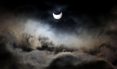 Partial solar eclipse as seen from Gaza city 2011.Jan.4 Partial solar eclipse as seen from Gaza city 2011.Jan.4