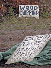 Wood chips & manure