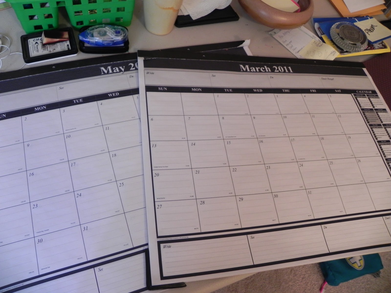 Shady Tree Diary Easy Craft {Work Surface}