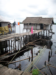 The stilt village, Nzulezo