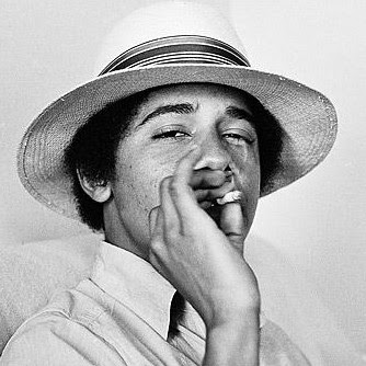 Barack+Hussein+Obama+Soetoro+smoking+dop