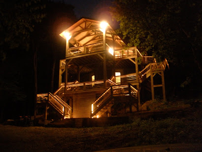 THE HOME AT NIGHT