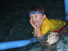 Swimming at 10pm, Dive-In Movie, Clearwater, FL, USA, May 2010