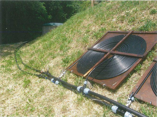 heater solar pool diy heating system pump pipe filter heaters panels pools connection build power systems coil between homemade water