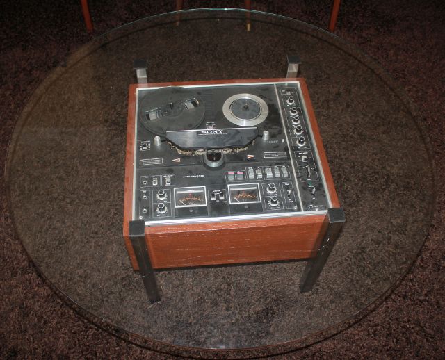 Great Daimyo Reeltoreel Tape Deck Coffee Table