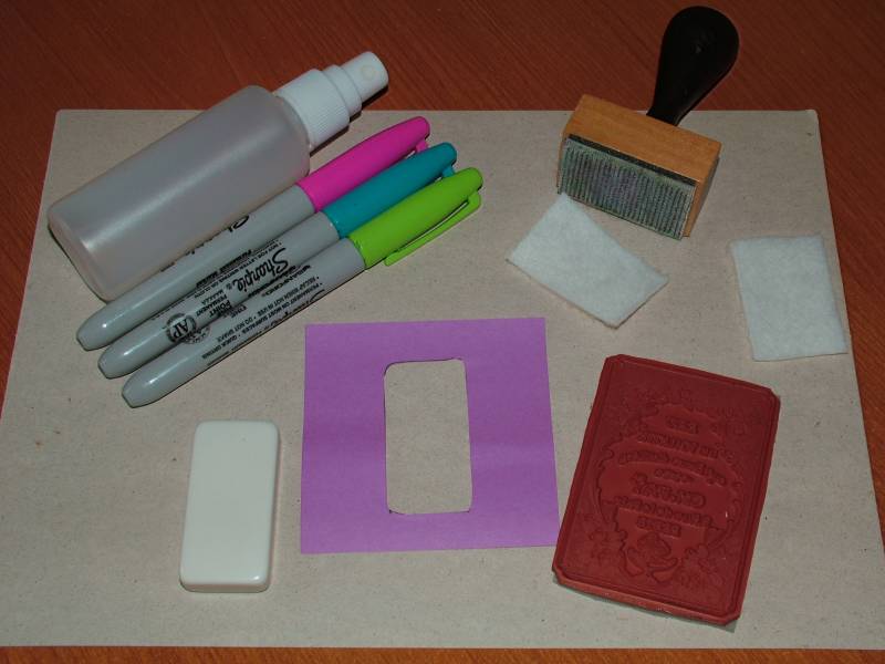 EKDuncan My Fanciful Muse Sharpie Pen Polished Stone Technique