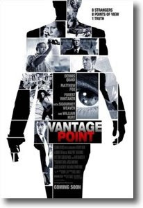 Vantage Point movie poster | DVD movie review picture