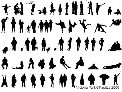 Siluetas+humanas