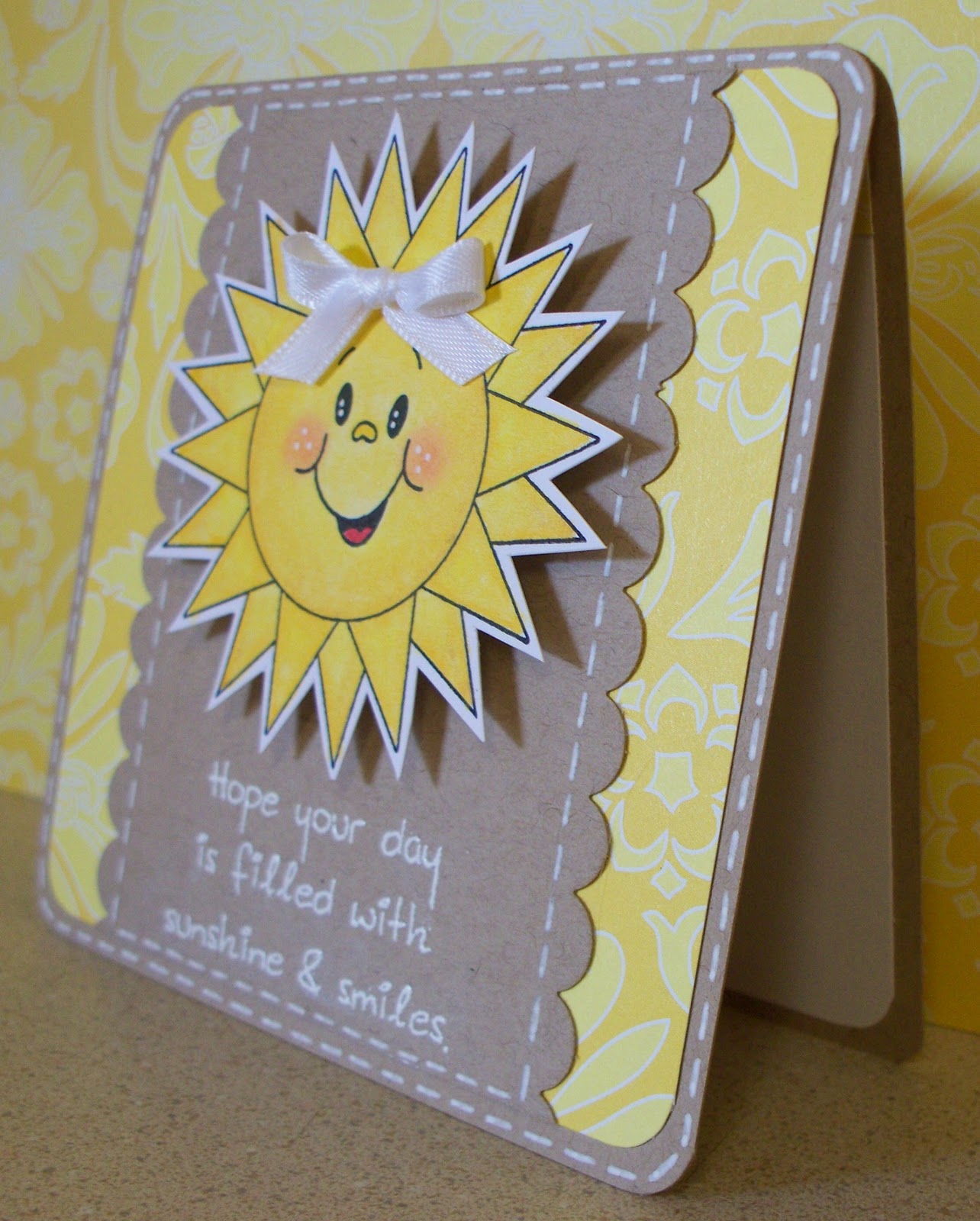 Scrappin' Navy Wife Hope your day is filled with sunshine and smiles!!!