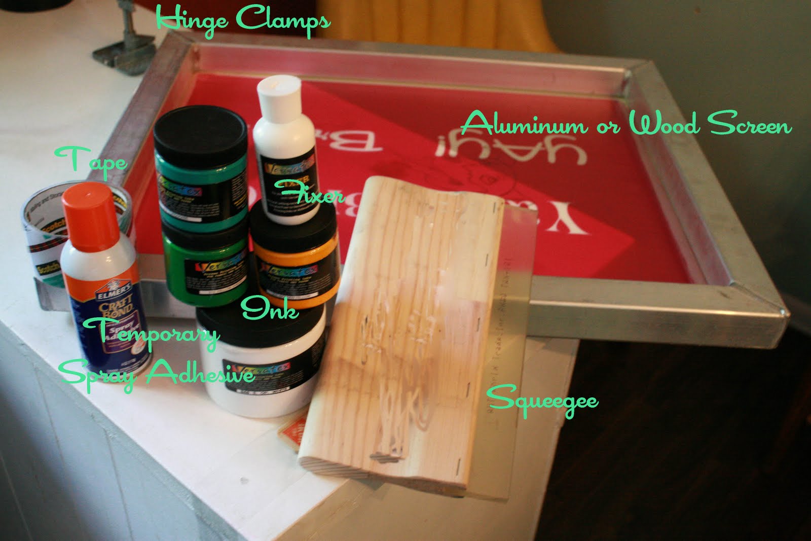 Screen Printing Supplies