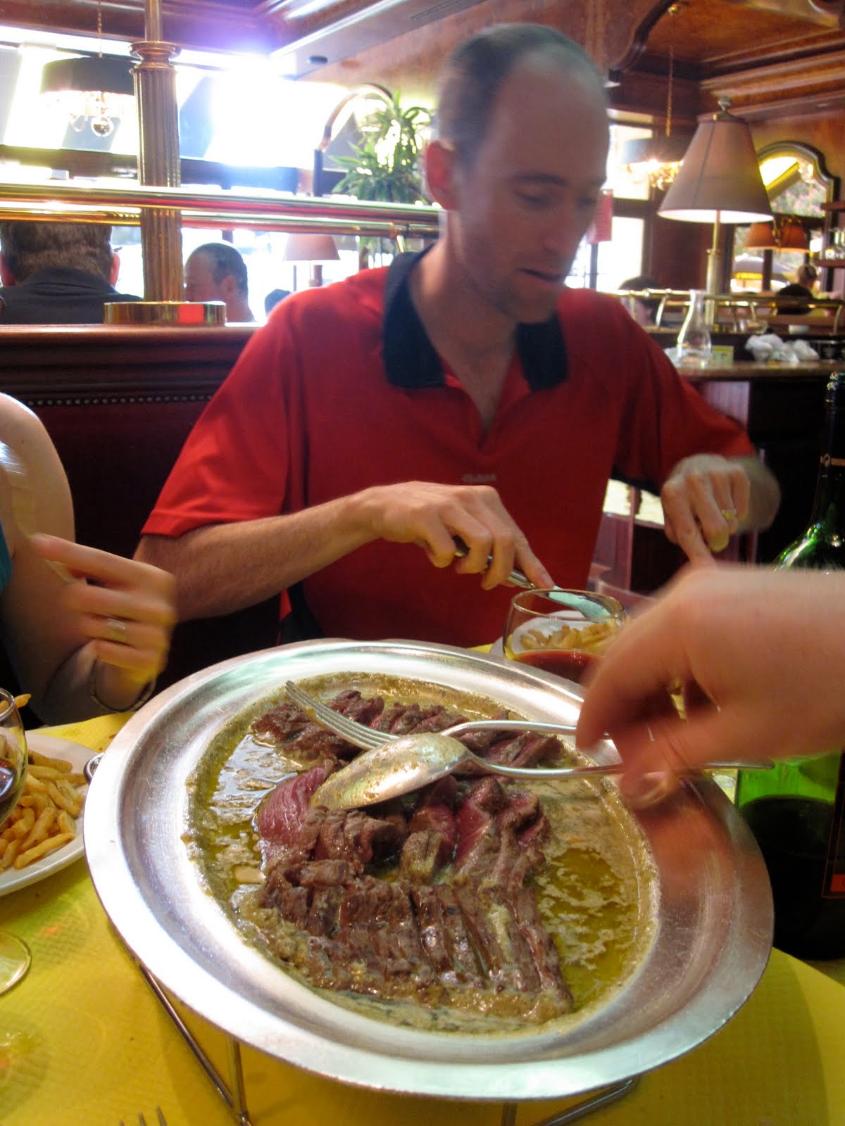 Local in Somerville Bordeaux Part Quatre Steak Frites!
