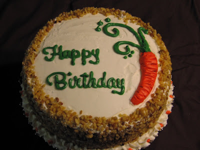 Sue S Sweet Creations Birthday Carrot Cake
