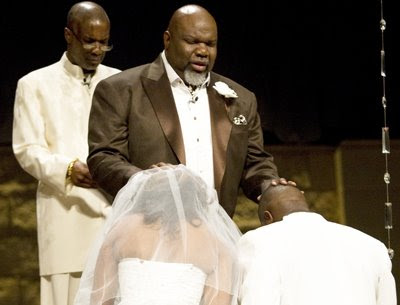 jakes bishop td wedding daughter noel jones sarah her wife jake pastor richest pastors weddings tells pregnancy yearly story henson