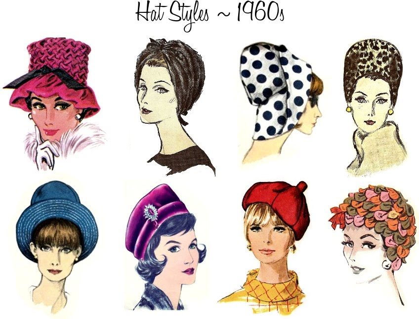 Tuppence Ha'penny {Hat Week} A Brief History of 20th Century Hats (part 2)