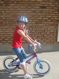 Ashlee on the 4th of July neighborhood parade